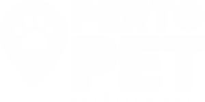 Logo PertoPet-branco